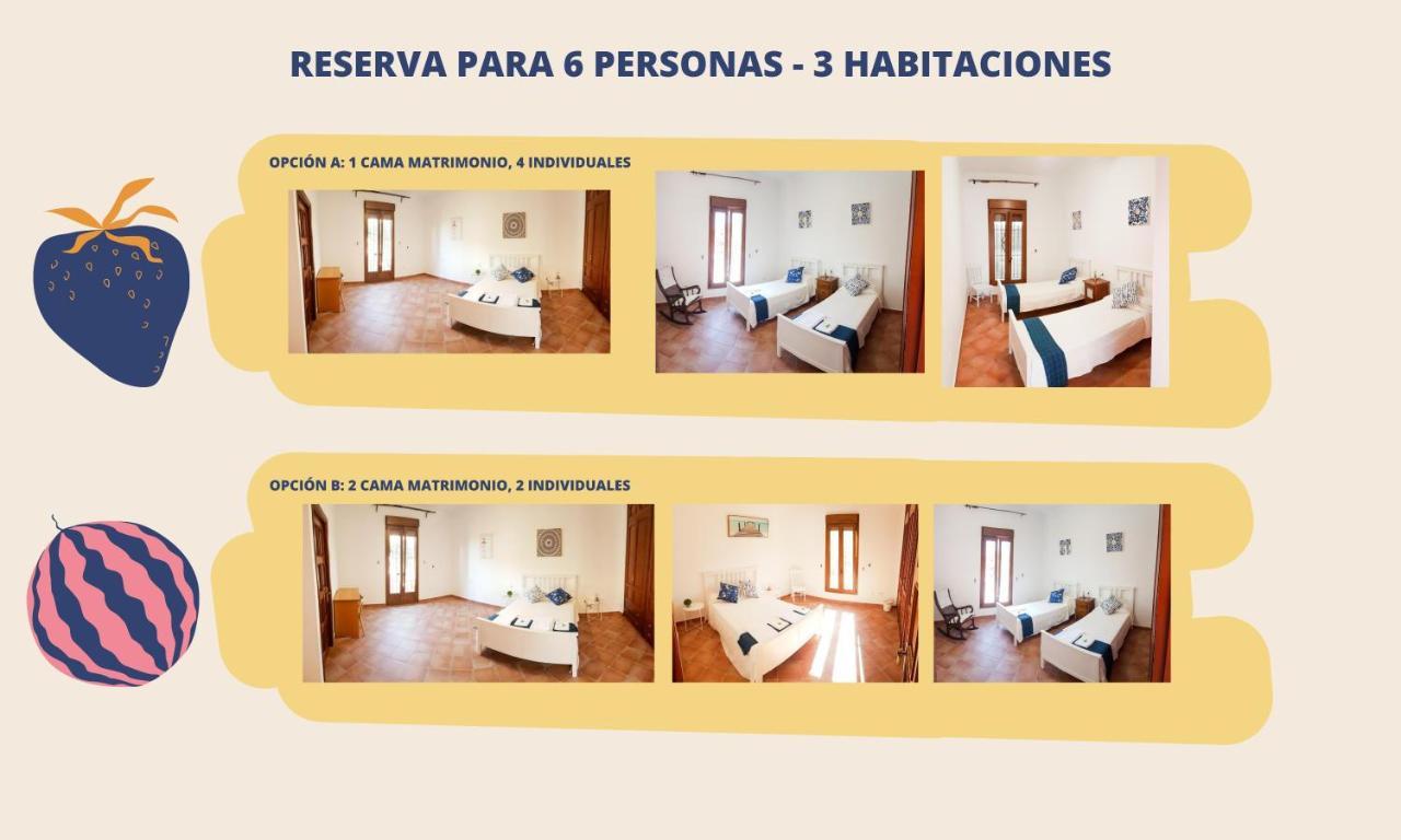 Casa Con Jardin En La Playa Villa Mazagon Luaran gambar